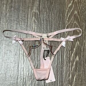 Agent Provocateur Pink Lorna Party Thong